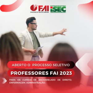 Processo Seletivo Docente Fai